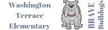 Washington Terrace Elementary Brave Bulldogs Logo